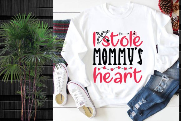 Download I Stole Mommy's Heart SVG Design - Premium Bundle