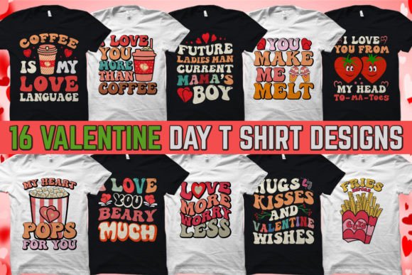 Download Valentine's Day T Shirt Design Bundle 1 - Premium Bundle